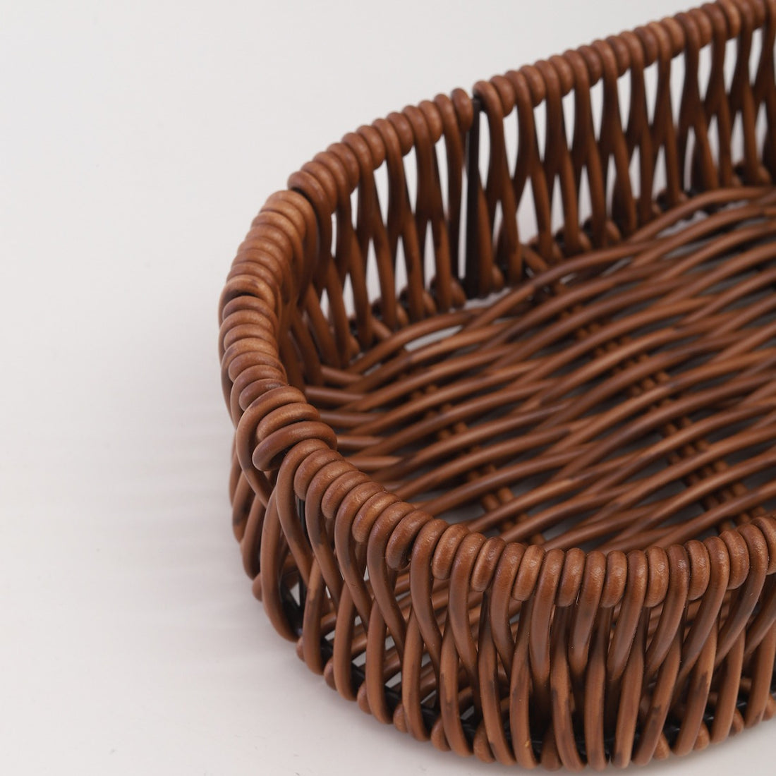 Rattan Iron Rack Storage Tableware Knife And Fork Basket Simple And Elegant